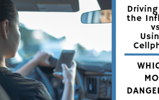 Driving under the Influence vs. Using a Cellphone: Which is More Dangerous? blog