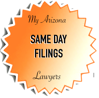 Same Day Bankruptcy Filing badge, Gilbert Bankruptcy Attorneys.