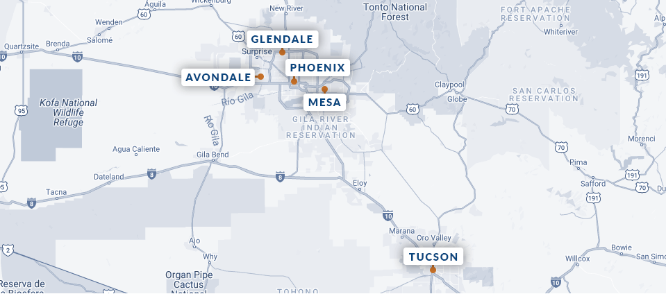 My AZ Lawyers Locations