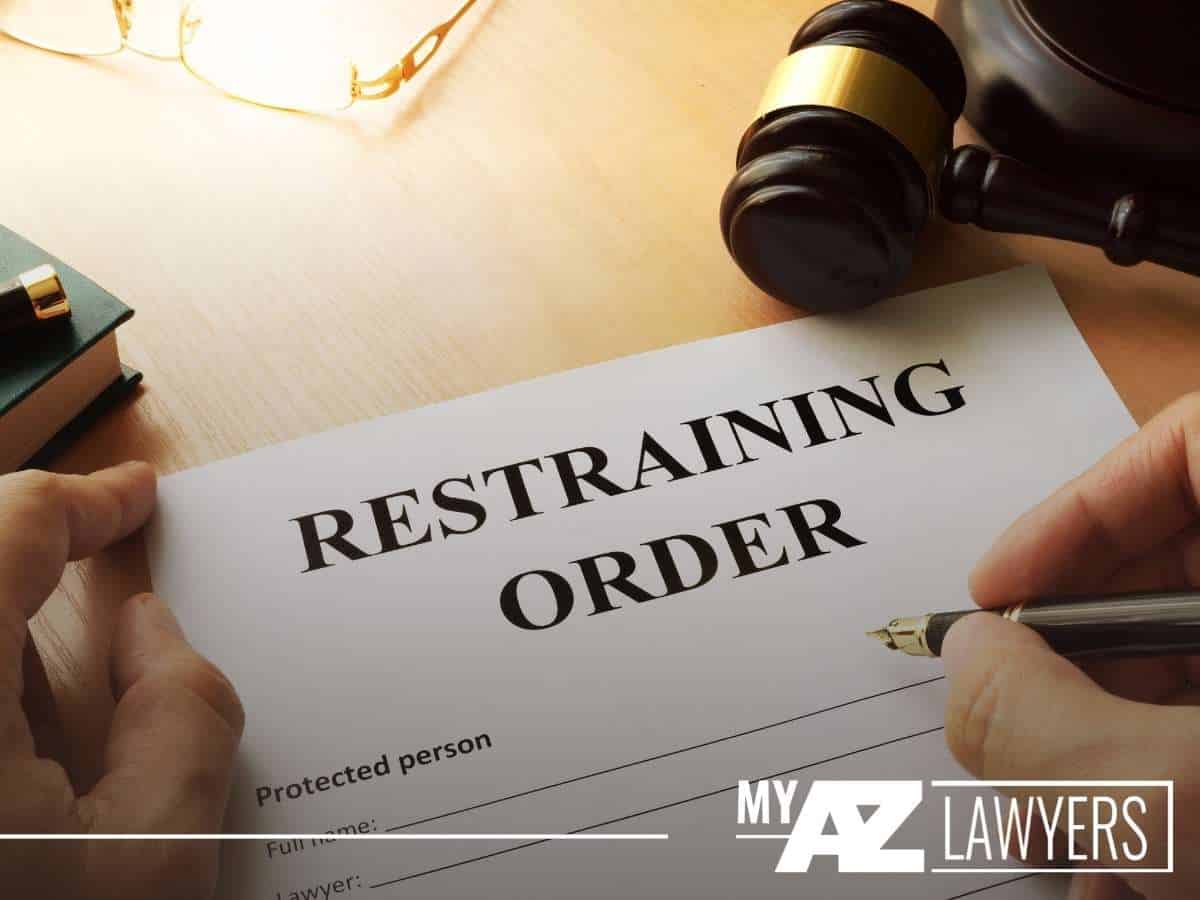 Getting a restraining order in Arizona