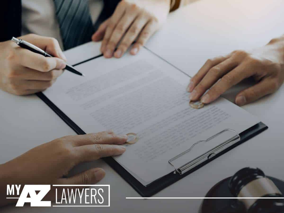 Legal separation process in Arizona